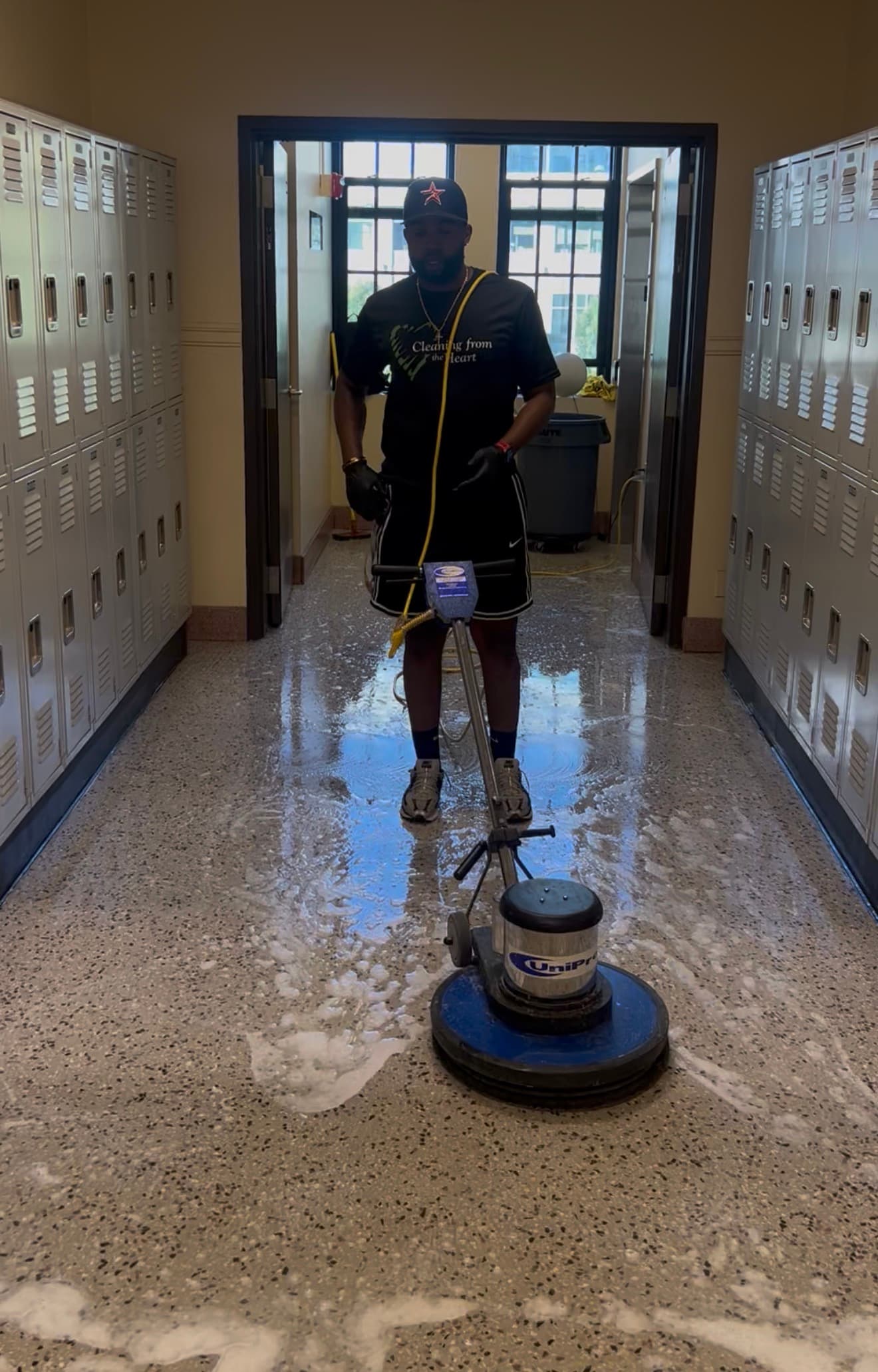 Professional cleaning result