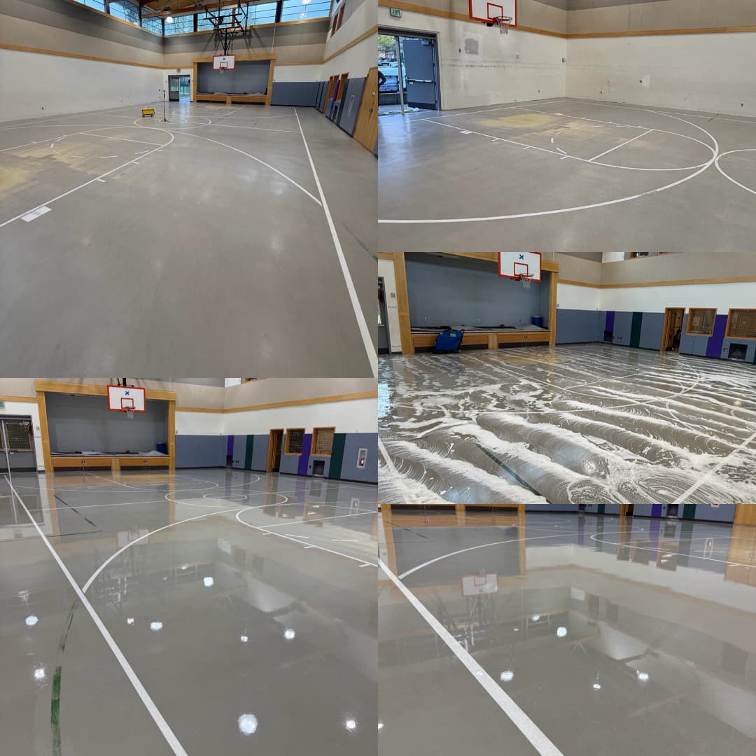 Professional cleaning result