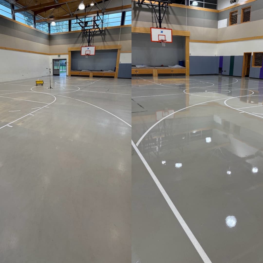 Professional cleaning result