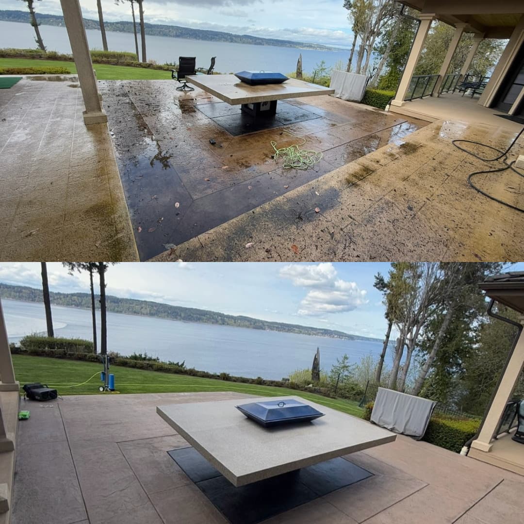 Professional cleaning result