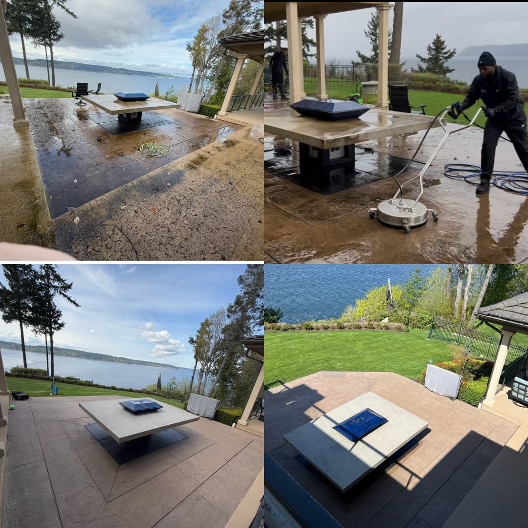 Professional cleaning result