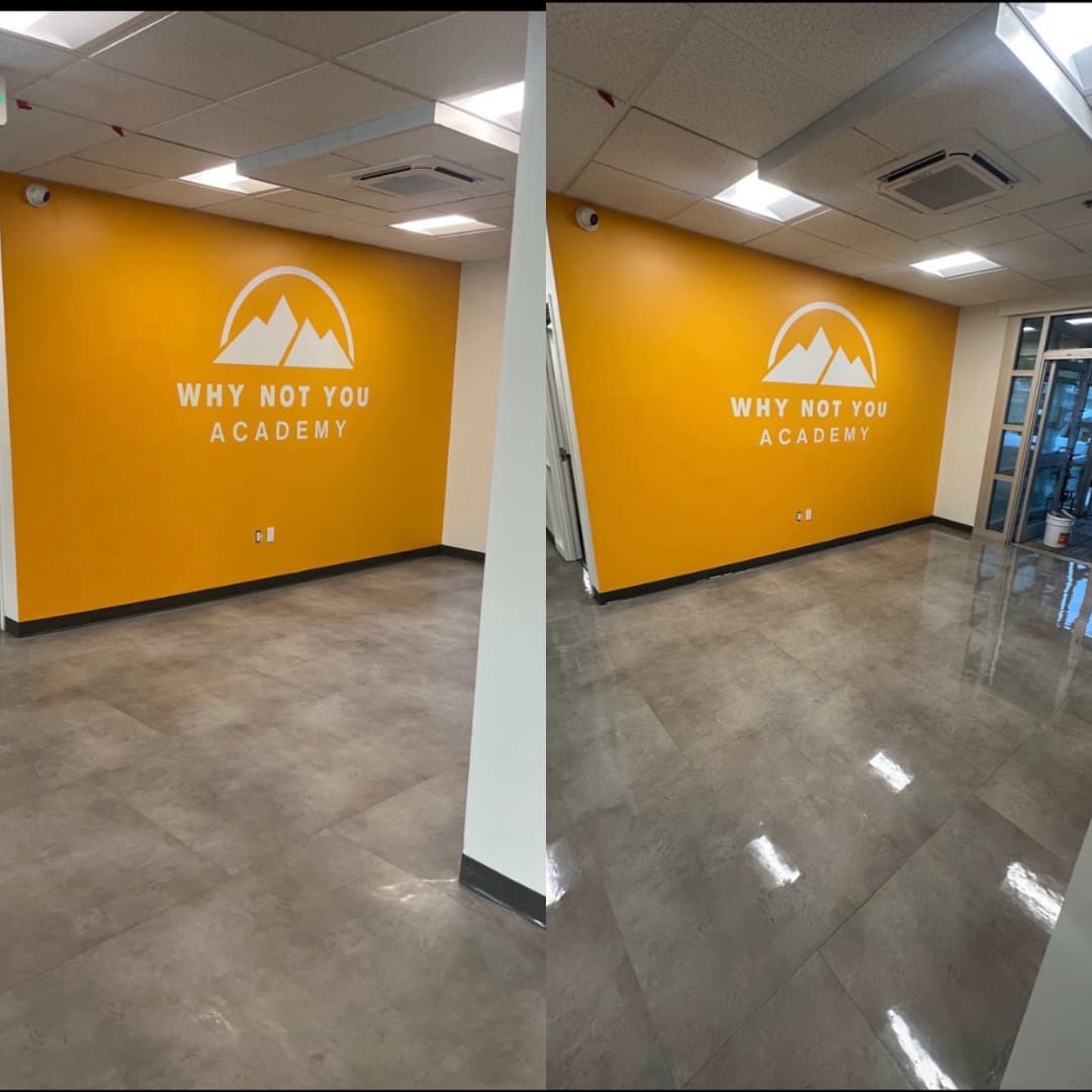 Professional cleaning result